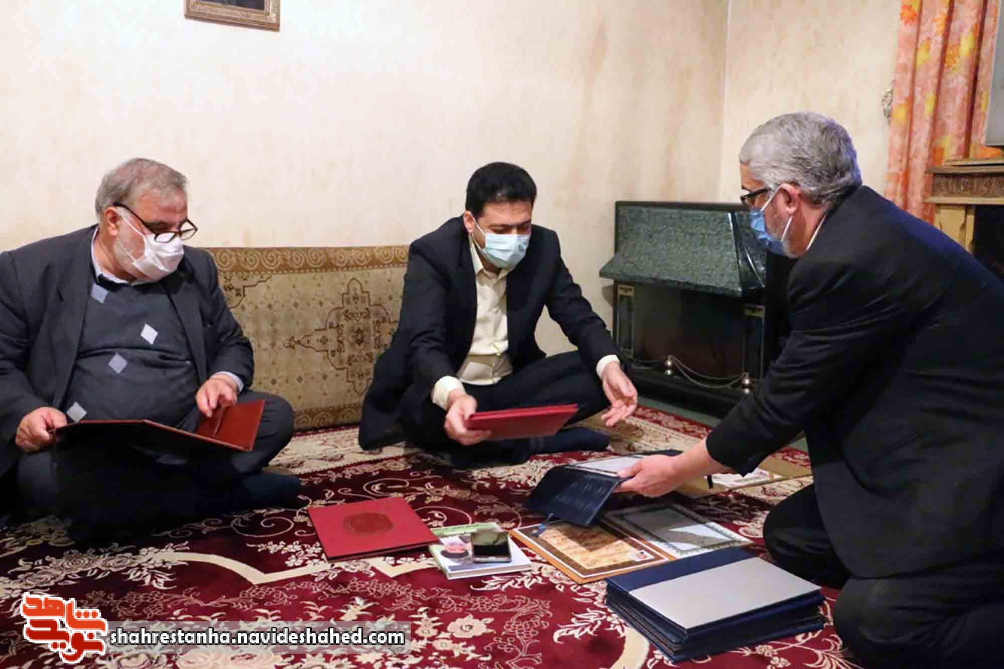 معاون استاندار تهران با جانبازان دوران دفاع مقدس دیدار کرد
