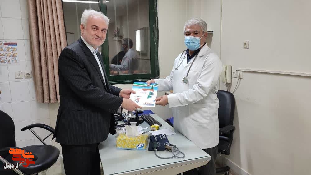 دیدار با جانباز«دکتر صابر سپهری» در اردبیل