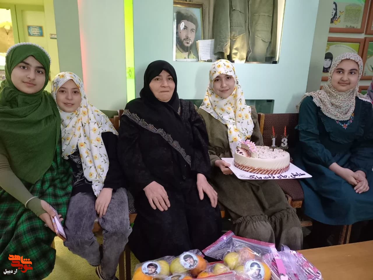 جشن تولد در موزه شهدای اردبیل