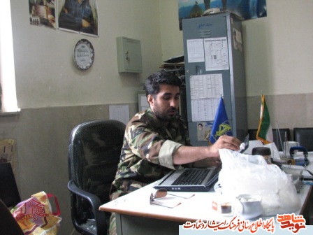 شهید مدافع حرم رضا کارگر برزی