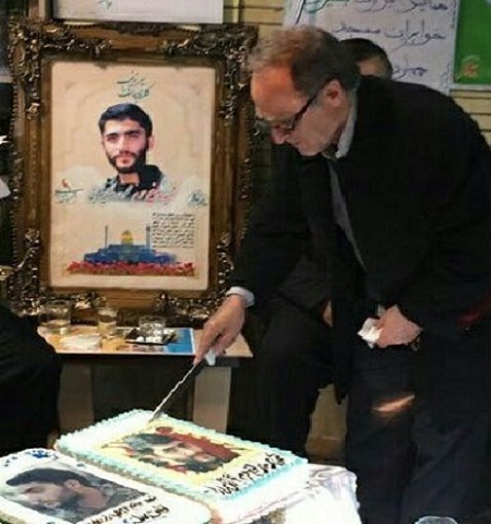 جشن تولد شهید مدافع حرم، محمودرضا بیضایی+عکس جشن تولد شهید مدافع حرم، محمودرضا بیضایی+عکس