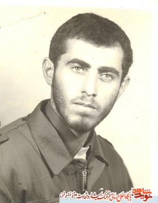 تك تيرانداز بسيجى شهيد محمد جعفرى