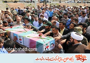 پیکر مطهر حسن قوچ اسماعیلی پور در زادگاهش آرام گرفت پیکر مطهر حسن قوچ اسماعیلی پور در زادگاهش آرام گرفت