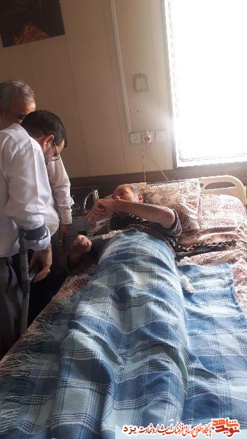 دیدار آزادگان یزدی با جانبازان نخاعی