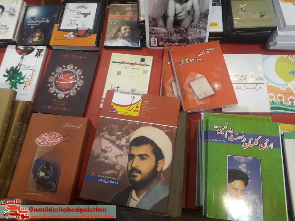 تولید ۱۴۵ عنوان کتاب با موضوع دفاع مقدس در گلستان