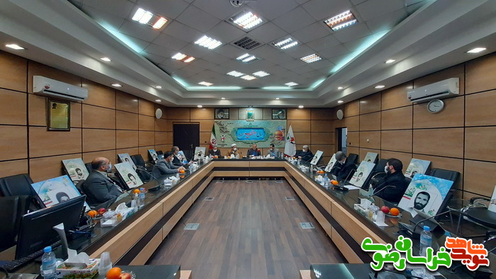 سردار یعقوب سلیمانی ، معاون فرهنگی و آموزشی بنیاد شهید و امور ایثارگران در جمع مدیران و کارشناسان فرهنگی استان خراسان رضوی