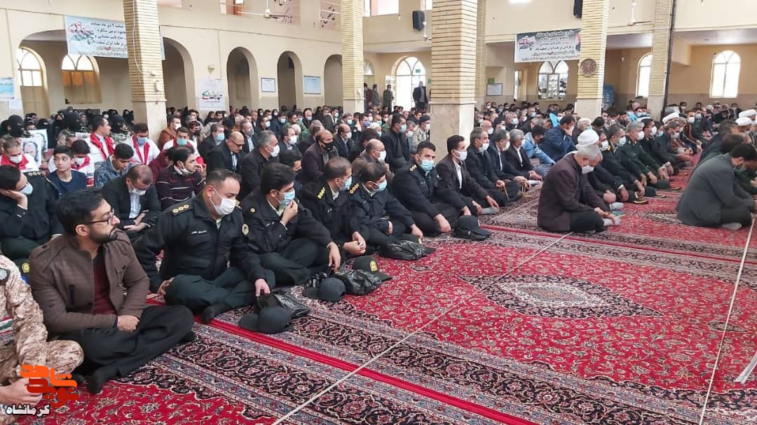 مراسم گرامیداشت حماسه نهم دی در جوانرود برگزارشد