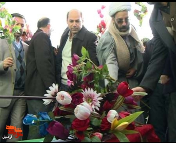 گزارش تصویری | مراسم گرامیداشت شهدای انقلاب شهرستان مشکین شهر در محل شهادتشان برگزار شد