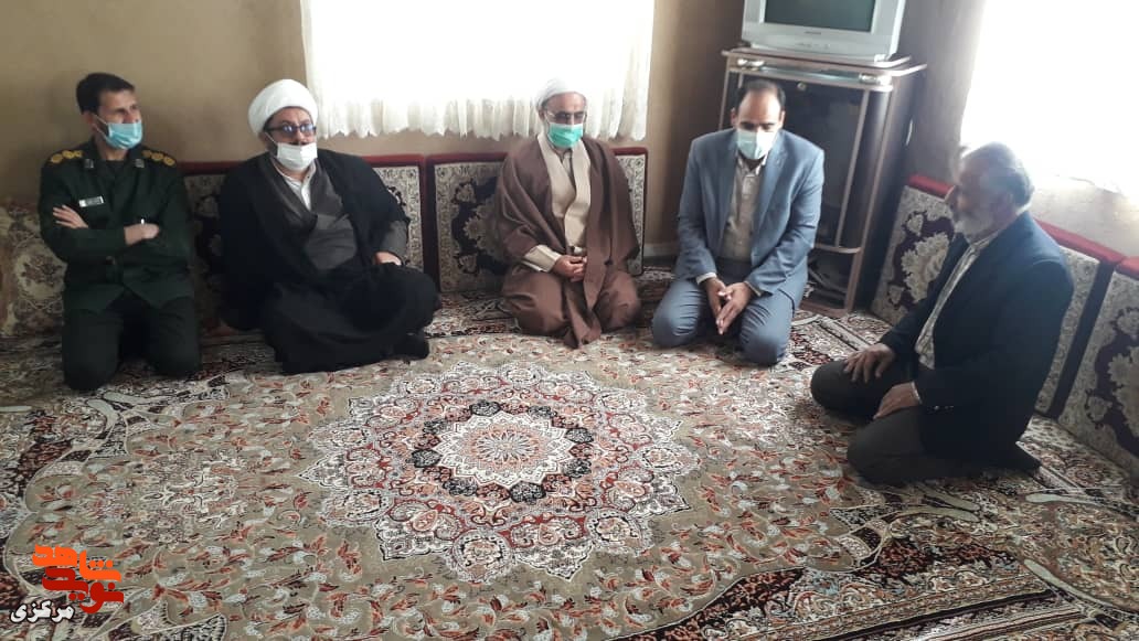دیدار و تجلیل از جانبازان شهرستان فراهان