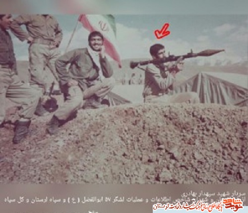 آلبوم تصاویر شهید «سپهدار بهادری» منتشر شد
