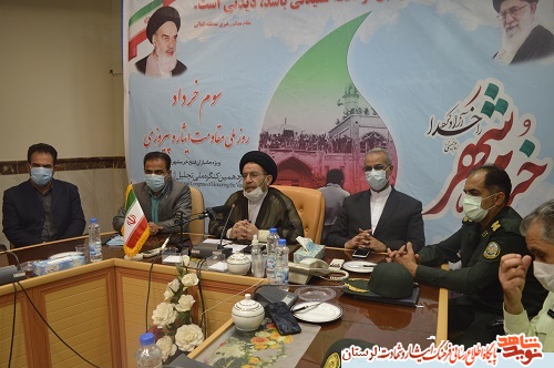 گزارش تصویری تجلیل از ایثارگران سوم خرداد در استان لرستان