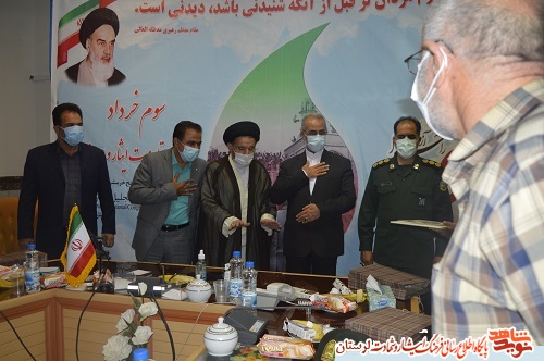 گزارش تصویری تجلیل از ایثارگران سوم خرداد در استان لرستان