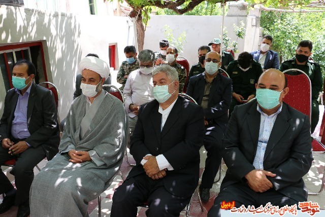 برگزاری مراسم آبروی کوچه ها افتخارمحلّه ها با محوریت یادبود شهید تعارف بیرامی در شهرستان لاهرود استان اردبیل
