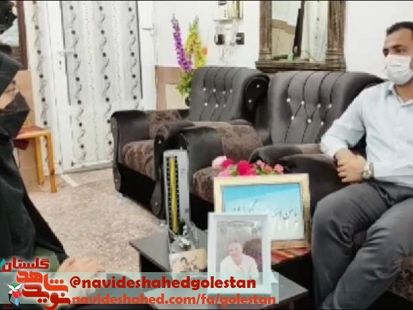 گفتگو با خانواده شهید مدافع سلامت گلستان+ فیلم
