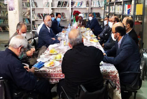 تجلیل دادستان اصفهان از جانبازان دفاع مقدس