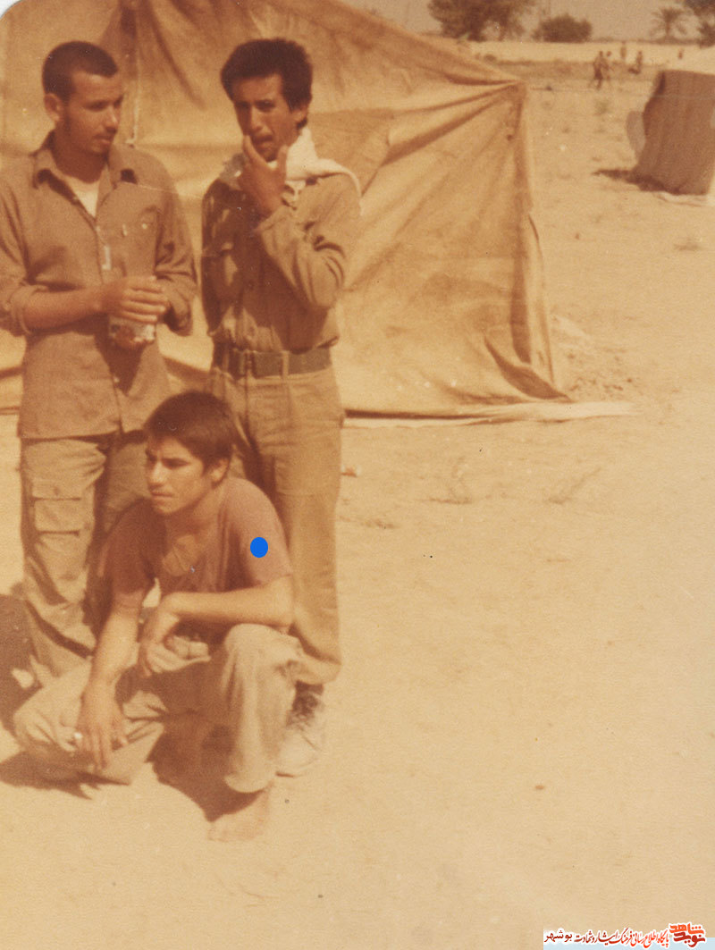 شهید«ابراهیم کریم آزاد» به روایت تصویر