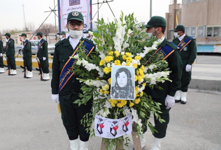 پیکر شهیده «فاطمه اسدی» به زادگاهش بازگشت