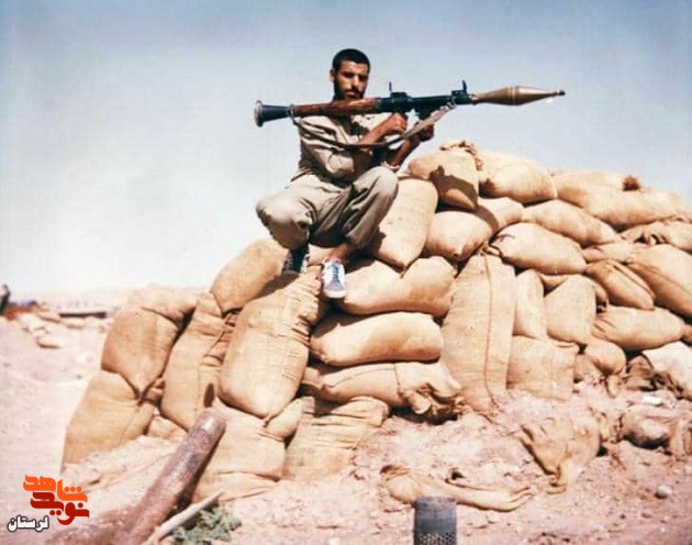 شهید «عزیز قاسمپور» در قاب تصویر