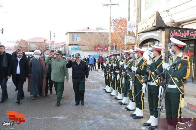 گلباران محل شهادت شهید«مظفر عزیزی» اولین شهید انقلاب در خلخال