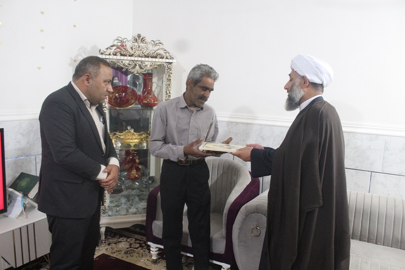 دیدار امام جمعه شهرستان حاجیآباد با جانبازان دیدار امام جمعه شهرستان حاجیآباد با جانبازان