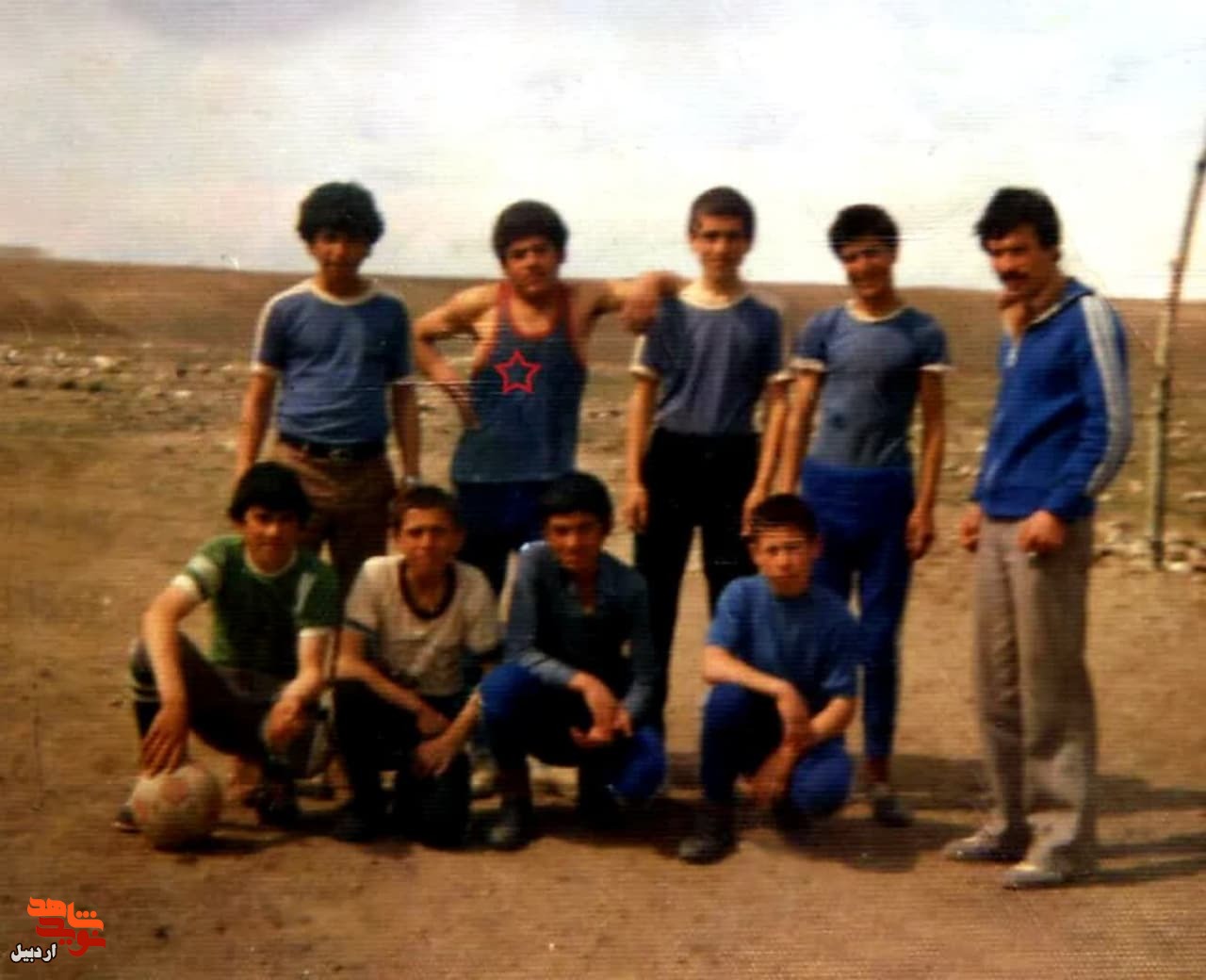 عکس11 فوتبالیست اردبیلی که برای اهتزاز پرچم ایران جنگیدند