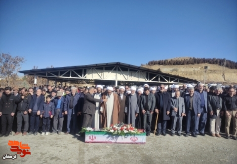 پیکر پدر شهیدان «علی و محمدولی صادقی» در ازنا تشییع شد