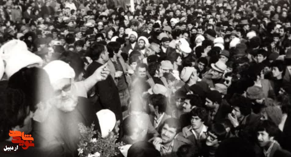 تصاویر تظاهرات انقلابی در اردبیل