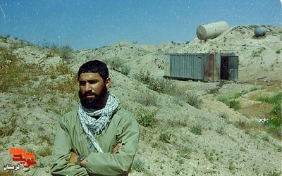 فرمانده شهیدی که در میان شعله های آتش پر کشید