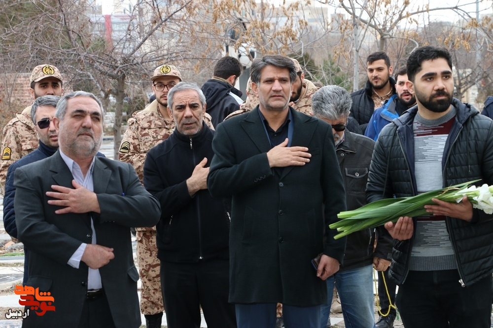 برگزاری آیین سالگرد شهادت شهید سردار داور یسری در اردبیل