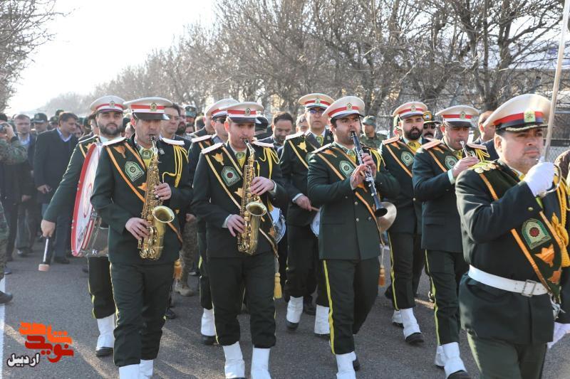 پیکر شهید ایران‌نژاد وارد اردبیل شد