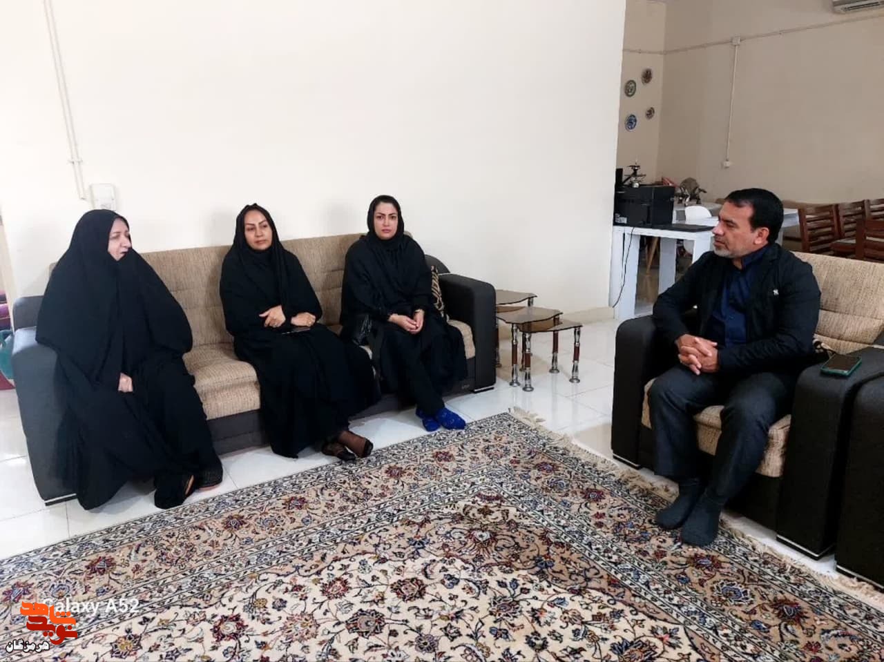 دیدار با سه تن از خانواده شهدای شهرستان بندرعباس