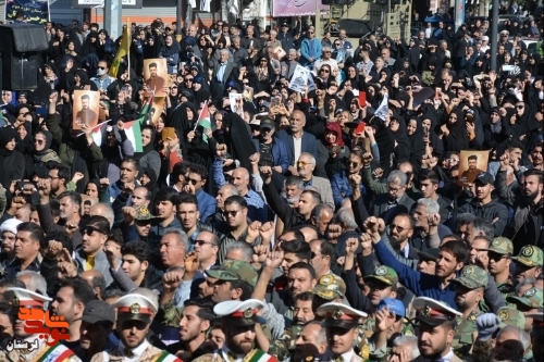 پیکر شهید وطن «مهدی نقوی» در بروجرد تشییع شد