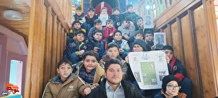 بازدید دانش‌آموزان پایه سوم دبستان پسرانه شهید...