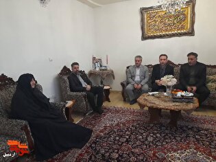 دیدار مدیرعامل شهرک‌های صنعتی استان با خانواده‌های...