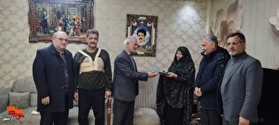 دیدار و عیادت مشاور امور ایثارگران استاندار اردبیل...