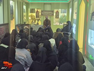 بازدید دانش‌آموزان مدرسه دخترانه بهار از موزه...