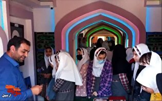 بازدید دانش‌آموزان متوسطه دوم دخترانه شهید فاتحی...