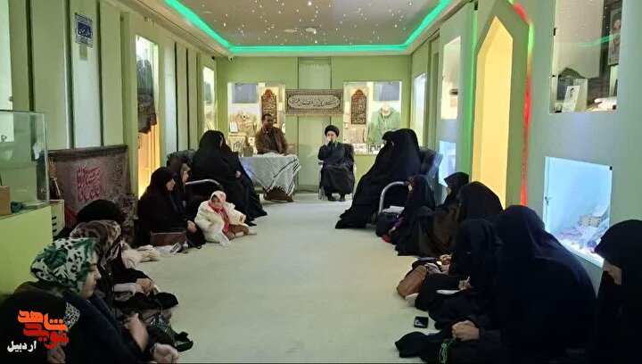 مراسم بزرگداشت شهدای عملیات‌های بدر و خیبر در موزه شهدای اردبیل