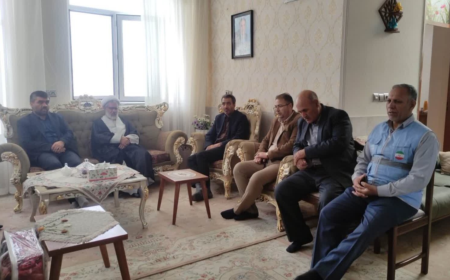 مدیر کل حج و زیارت خراسان شمالی از خانواده شهید منا «غلامرضا محمودی» دیدار کرد+ تصاویر