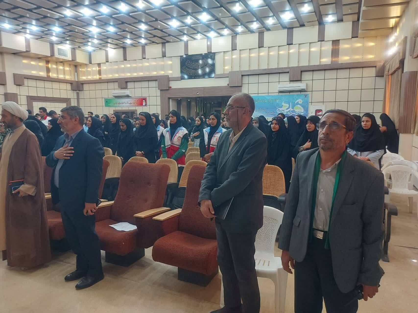 چهارمین یادواره ۹ دانشجوی شهید شهرستان شیروان برگزار شد  