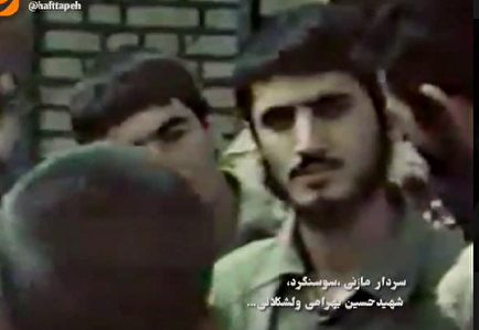 کلیپ/ تصاویر کمتر دیده شده از شیرمردان ساروی سرداران شهید «حسین بهرامی»...