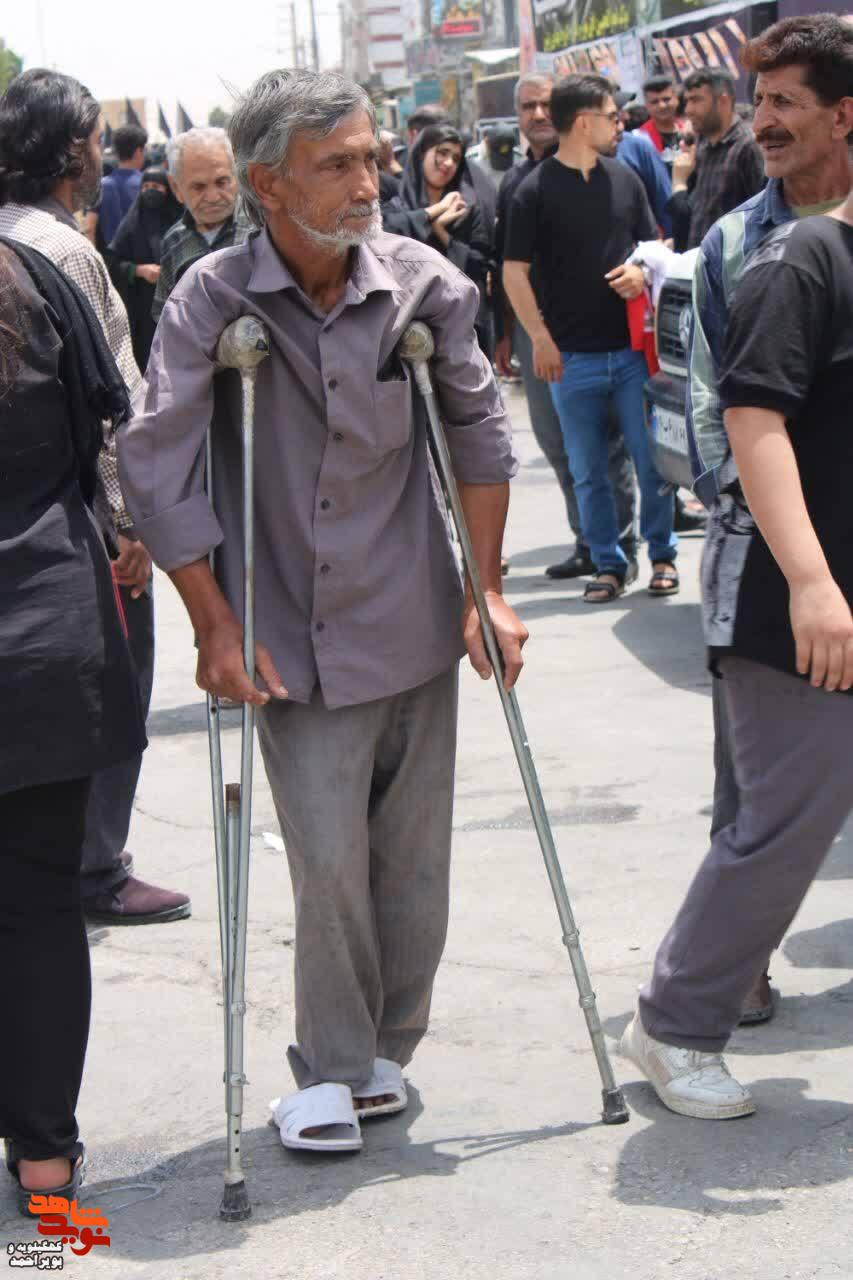 برگزاری مراسم عاشورای حسینی در شهر دهدشت