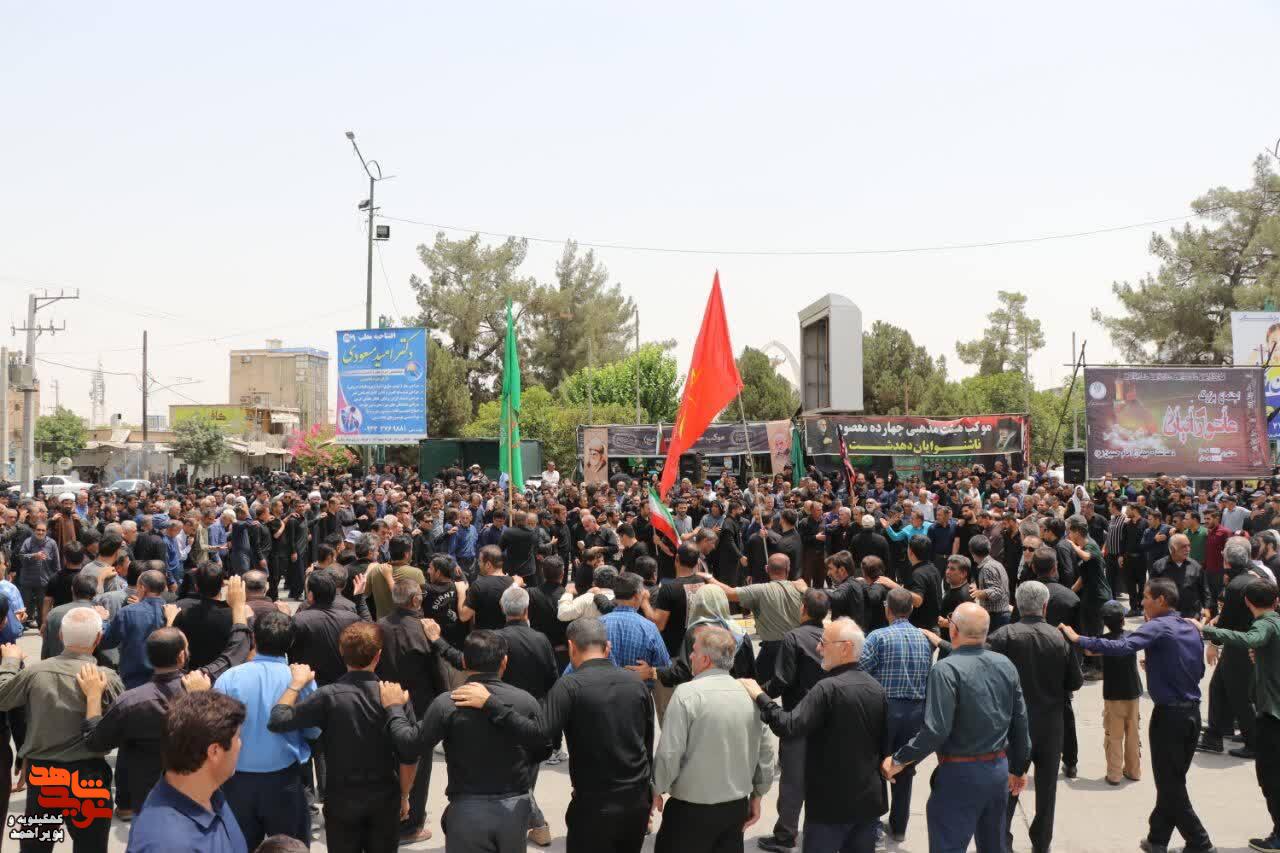 برگزاری مراسم عاشورای حسینی در شهر دهدشت