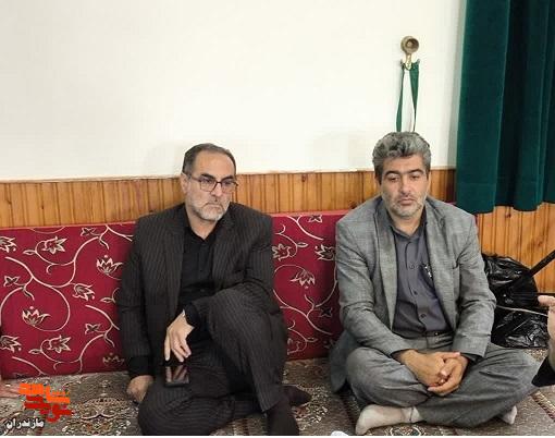 مراسم سومین روز شهادت شهید «سید مهدی موسوی» در روستای سنام ساری+تصاویر