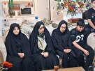 دیدار بهروزآذر با خانواده شهید مدافع وطن «امیر نادری‌حصاری»+عکس