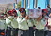 تشییع باشکوه پیکر شهید والامقام «علی بداق» در خرم‌آباد