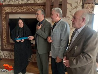 دیدار با خانواده جانباز مرحوم هاشم جامعی‌مقدّم...