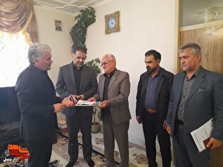 دیدار  با جانبازان معزّز در شهرستان نمین+ عکس