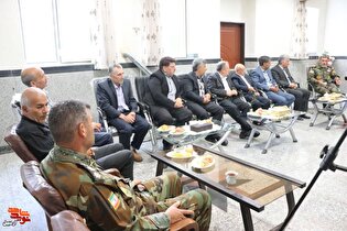 تجلیل از آزادگان سرافراز ارتشی در اردبیل