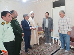 دیدار و تجلیل از آزادگان در شهرستان نیر
